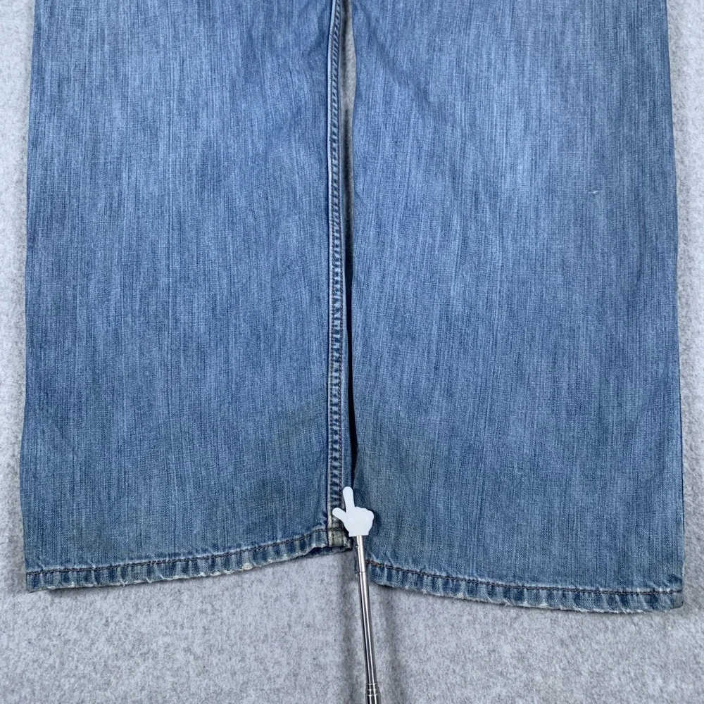 Y2K Levi's 559 Relaxed Straight Jeans Mens 38x30 Blue Denim Medium Wash Cotton